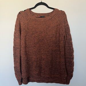 Rue21 Rust and Black Knit Sweater